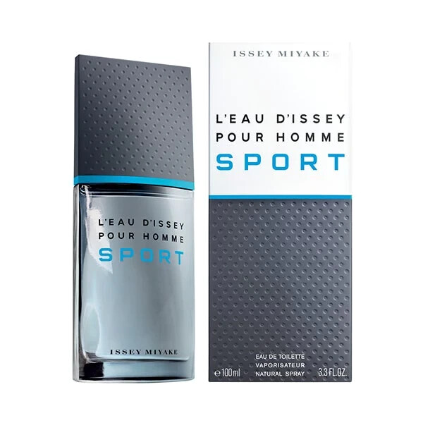 L'Eau D'Issey Sport by Issey Miyake for Men Eau de Toilette Spray 3.3 oz