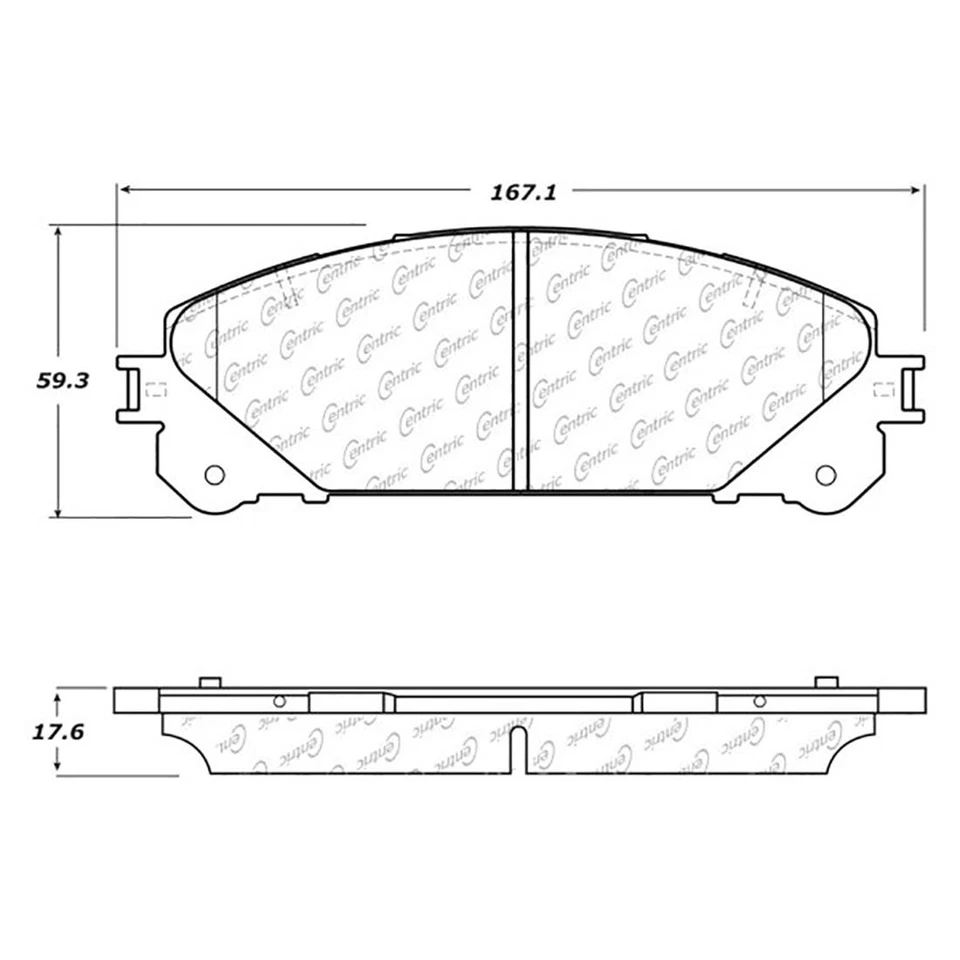 Pastillas de freno de cerámica para Toyota Highlander -2013 2008 2009 2010 2011 2012 2013 Foto 4 de 4