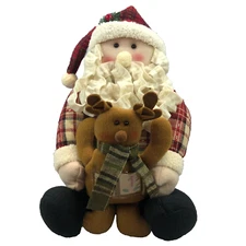 HTF Rite Aid Home 2011  New with Tags Santa Reindeer Plush Advent Calendar