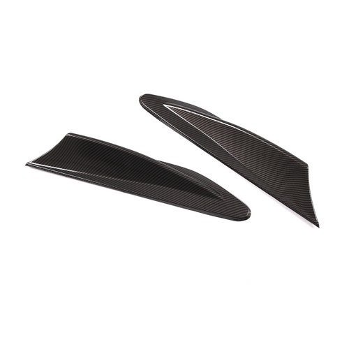 Carbon Fiber Style Car Side Fender Fin Vent Trim For Subaru BRZ Toyota 86 GT86 - Picture 9 of 10