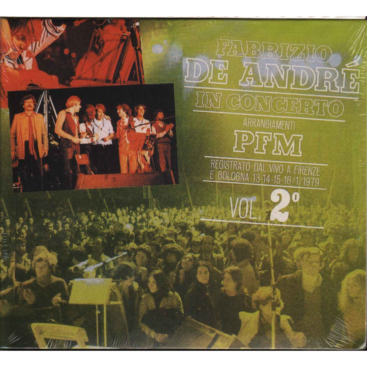 Fabrizio De Andre CD In Concerto Arrangements PFM Vol 2 / Sony Sealed
