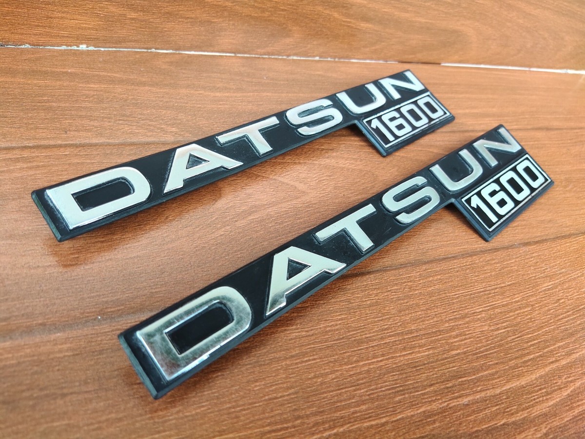 Fit For DATSUN 720 Pickup Side Fender Emblem Badge Logo Datsun 