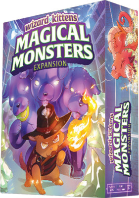 Wizard Kittens Magical Monsters Expansion NIB Sealed  