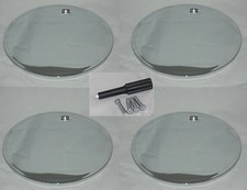 4 Cap Deal Chrome Wheel Rim Center Caps No Logo W Locks 99-02106 50914 Mh2160 4 Cap Deal Chrome Wheel Rim Center Caps No Logo W Locks 99-02106 50914 Mh2160