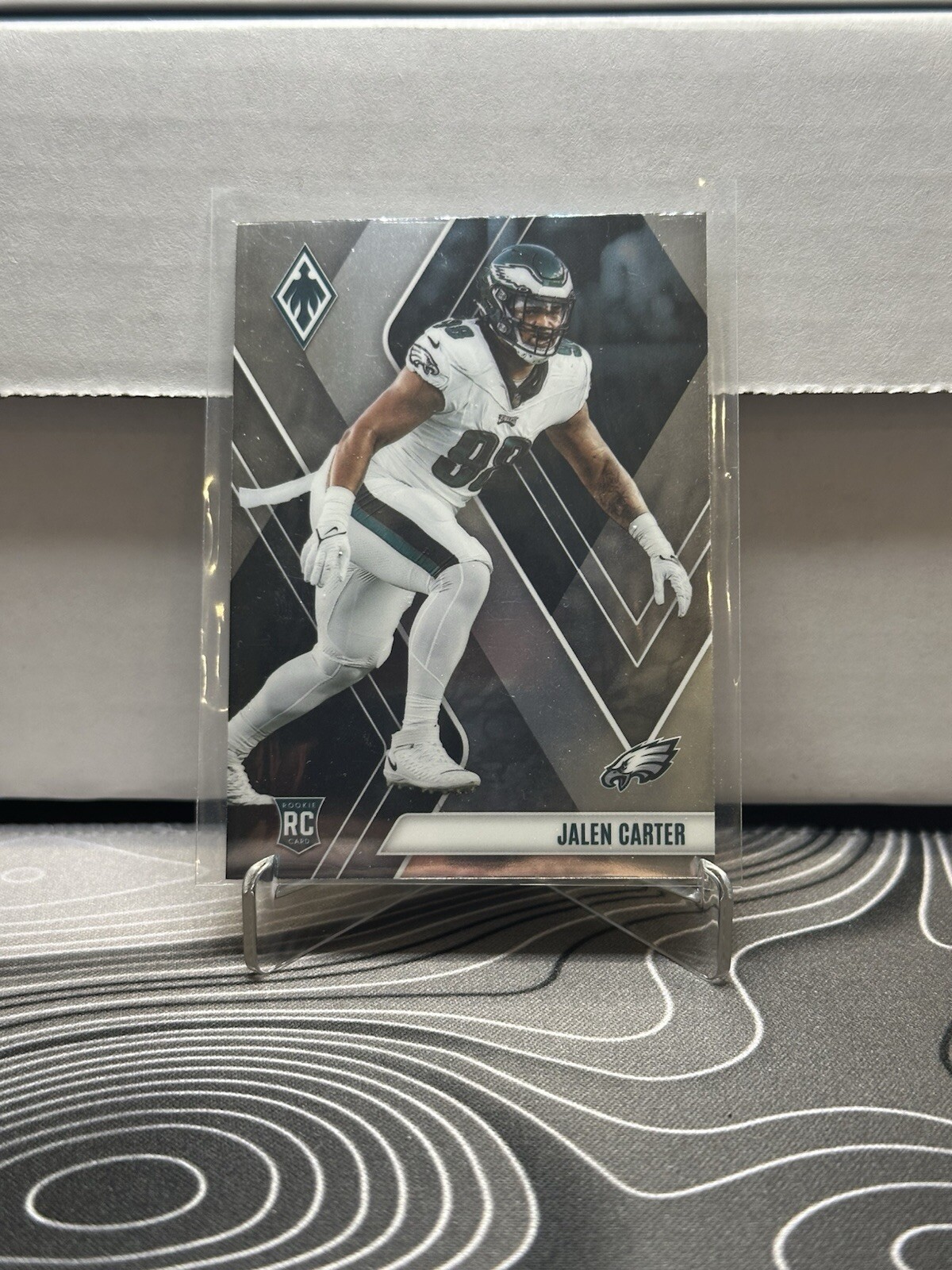 2023 Panini Phoenix #143 Jalen Carter RC Philadelphia Eagles Georgia Bulldogs