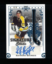 2022 Leaf Lumber Hockey Ray Bourque  Signature Sticks Auto #4/4