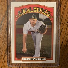 2021 Topps Heritage - #397 Liam Hendriks
