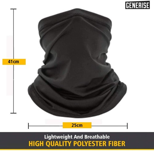 Maschera Tubolare Sciarpa Multifunzione 3 Pezzi - Antivento, Protezione Solare Per Motociclismo, Corsa, Sport Outdoor Sciarpa Tubolare Protezione Solare - Foto 2