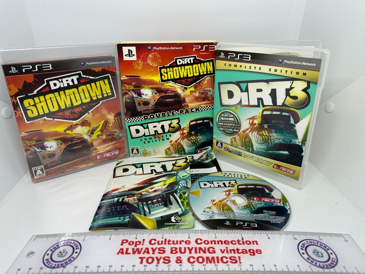 Playstation PS3 Dirt Showdown + Dirt 3 Double Pack Rare
