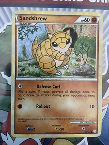 Pokémon TCG - Heartgold & Soulsilver - Sandshrew - 79/123