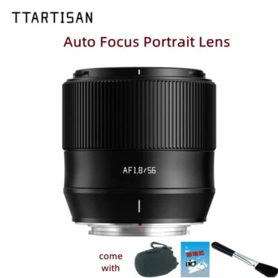 TTartisan AutoFocus 56mm F1.8 Aps-C Portrait Lens for fujifilm XF X Mount Camera - Bild 1 von 4