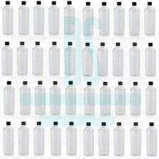 NEW 20 x 1 L, LTR, LITRE, PLASTIC HDPE BOTTLE WITH CAP