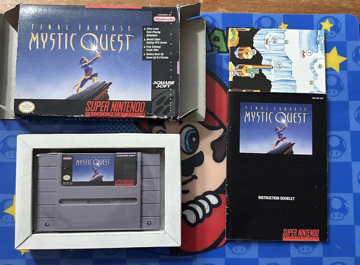 Nintendo SNES Final Fantasy: Mystic Quest Video Games for sale | eBay