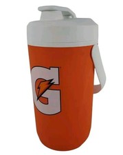 Gatorade Orange 64oz 1/2 Gallon Cold Beverage Performance Chug Jug Water Bottle