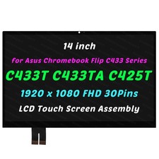 New 14" for Asus ChromeBook Flip C433T C433TA-BM3T8 LCD Touch Screen Assembly