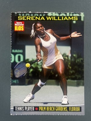 1999 Serena Williams SI For Kids Sports Illustrated Series 4 Card - Tennis GOAT