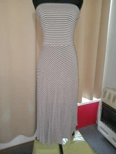 I.N.C. International Concepts Petite strapless dress or skirt glitter stripe (M)