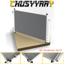 AC A/C Condenser for 2017 2018 2019 2020 2021 2022 Honda CR-V CRV 1.5L Aluminum