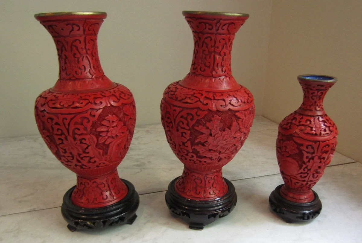 アンティーク 中国 セラドン 花瓶 ☆アンティーク 乾隆年製 花鳥文中国花器 詩文款 唐物 花瓶 花器 壺