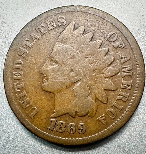 1869   INDIAN CENT   GOOD    KEY DATE  #1066