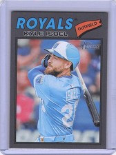 2026 Topps Heritage #365 Kyle Isbel Dark Gray