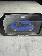 Minichamps Ford Focus RS 2009 1:43 400088101 Blue Silver Wheels 1 of 1776