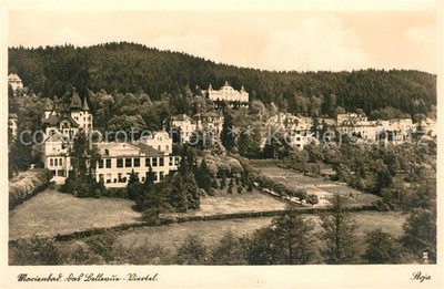 Mariánské Lázně Czech Republic Bohemia the Bellevue Wiestal