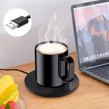 Electric Coffee Mug USB Warmer Tea Milk Cup Heater Pad Heating Plate Office Home