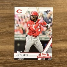 Topps Elly De La Cruz Rookie Cincinnati Reds Trading Card Day Lot 2 Cards 2023