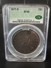 1877-S T$1 XF40 Trade Dollar CAC