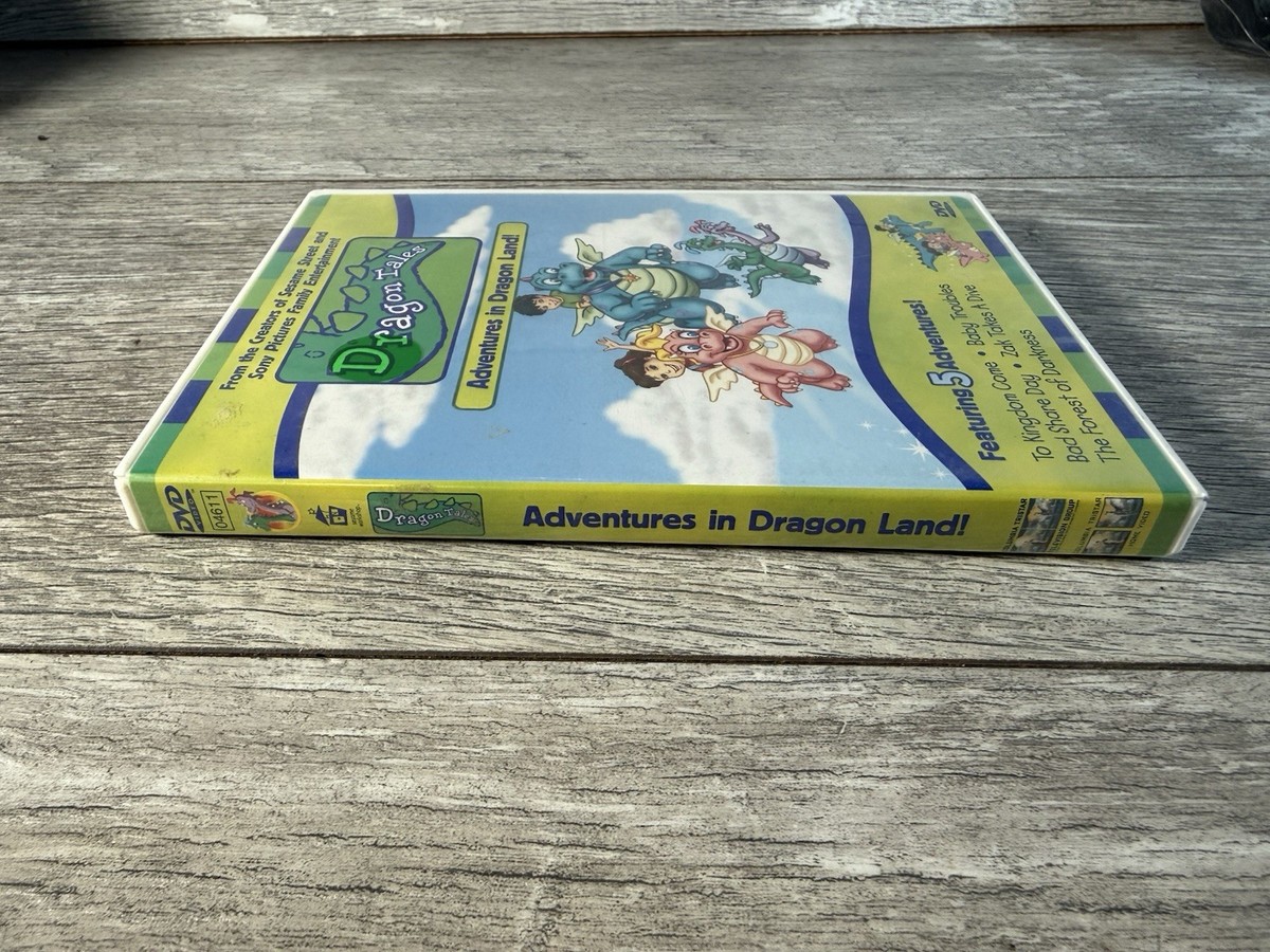 Dragon Tales - Adventures in Dragon Land (DVD, 2000, Closed
