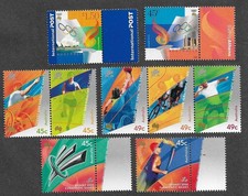 AUSTRALIA OLYMPIC & PARALYMPIC GAMES 2000 MNH 3 SETS  MNH