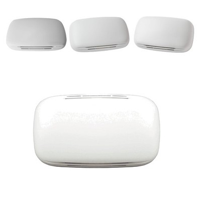 Elegant White Door Chime with Two Classic Sounds - Modern Design 9.7x6.7 in