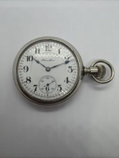 Rare Hamilton 993 Extra 21 Jewel Hunter Railroad Pocket Watch Display Case Runs