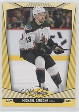 2024-25 O-Pee-Chee Yellow Border Michael Carcone #393 av1