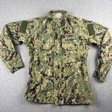 U.S. Navy Blouse Small Regular Working Uniform Type III NWU Seals Military Camo