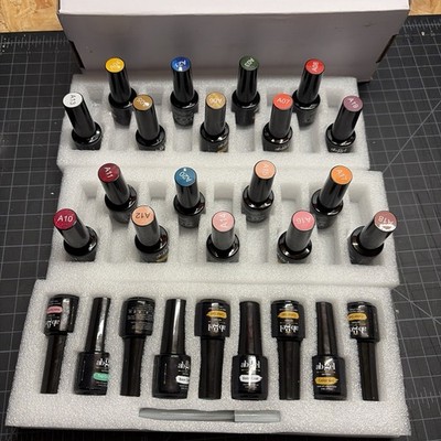 Ab Gel Soak Off UV/LED Cured Nail Gel Polish 6 Spring Time Color Base & Top Set
