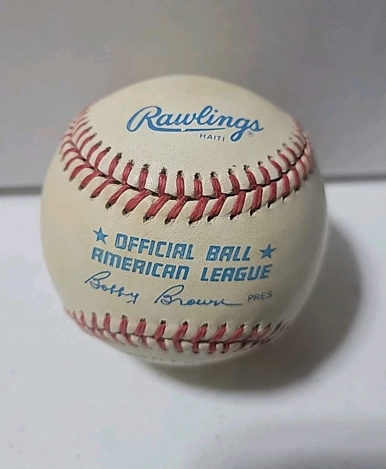 Kevin Seitzer OLB Brown Liga Americana AUTO BÉISBOL - TONIFICACIÓN de Reales Sin Certificado de Autenticidad Foto 2 de 3