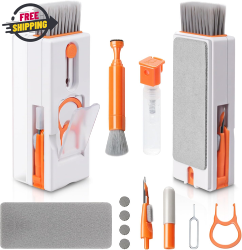 11 in 1 Laptop Cleaning Kit, Multifunctional Keyboard Cleaner Brush with Keycap - Picture 12 of 12