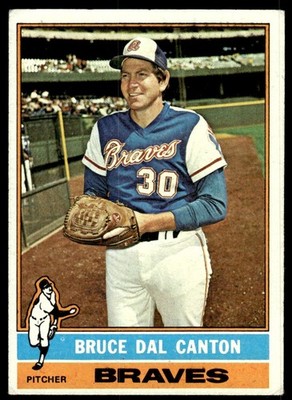 1976 Topps Bruce Dal Canton Atlanta Braves #486