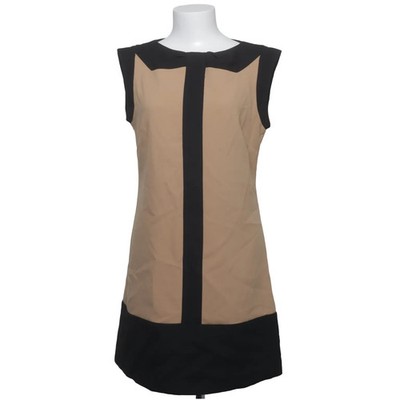 Warehouse, Kleid, Größe: 40, Beige/Schwarz, Elasthan/Polyester/Viskose #q7U