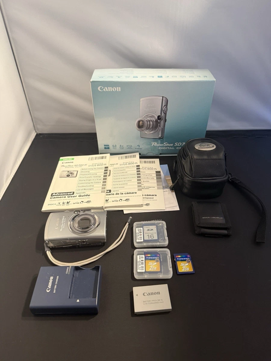 Canon PowerShot SD700 IS Digital Cameras with AF Lock for Sale