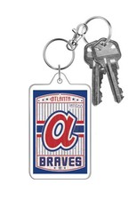 MLB Baseball Vintage Cooperstown Collection Style Throwback Photo Keychain Clip