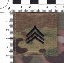 US Army- OCP Rangabzeichen- Sergeant (SGT / E-5) mit Klett