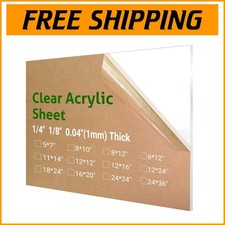 Durable 24x36  Plexiglass Acrylic Sheet - Ideal for DIY and Creative Displays