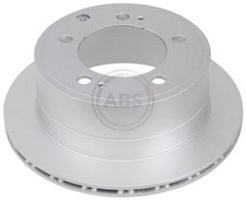 2x A.B.S. Disque de frein Arrière pour TOYOTA LAND CRUISER 80 (J8) 312mm 17176