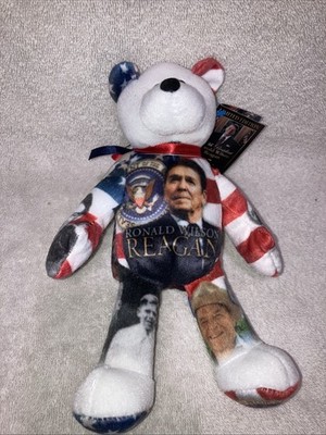 Ronald W Reagan 40th President of the United States Ltd Edition Plush Bear #5002
