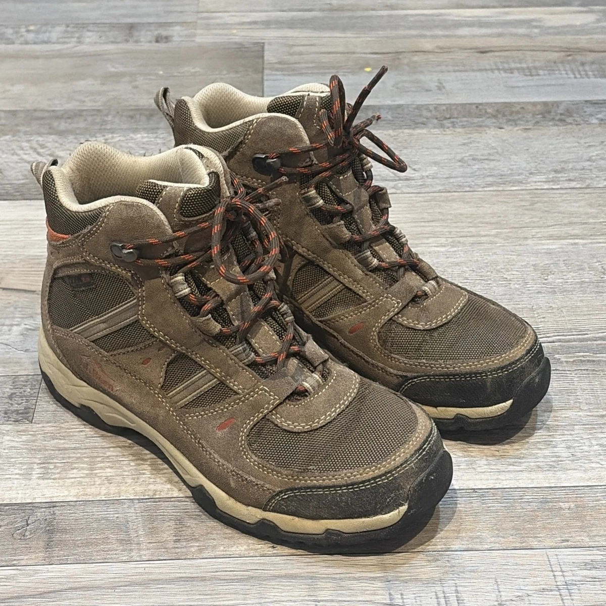 LL Bean Womens Brown Waterproof Hiking Boots Size 9W L.L. Bean × Leather LL Bean Alpine Women main image 3