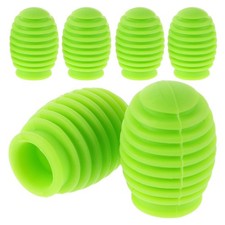  3 Paia Ammortizzatori per Batteria: Punte per Batteria in Silicone per Pratica Silenziosa -