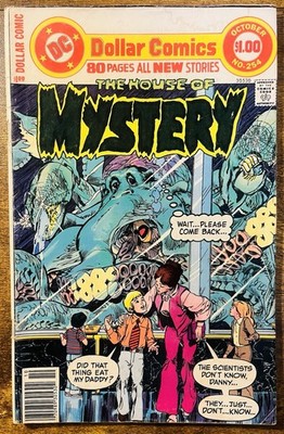 HOUSE OF MYSTERY 254 NEAL ADAMS COVER DC COMICS 1977 VINTAGE HORROR